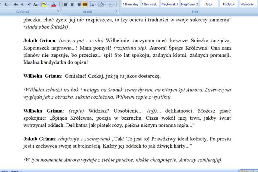 Dzień Kobiet- scenariusz przedstawienia dla uczniów szkoły podstawowej i ponadpodstawowej. Humor i morał!