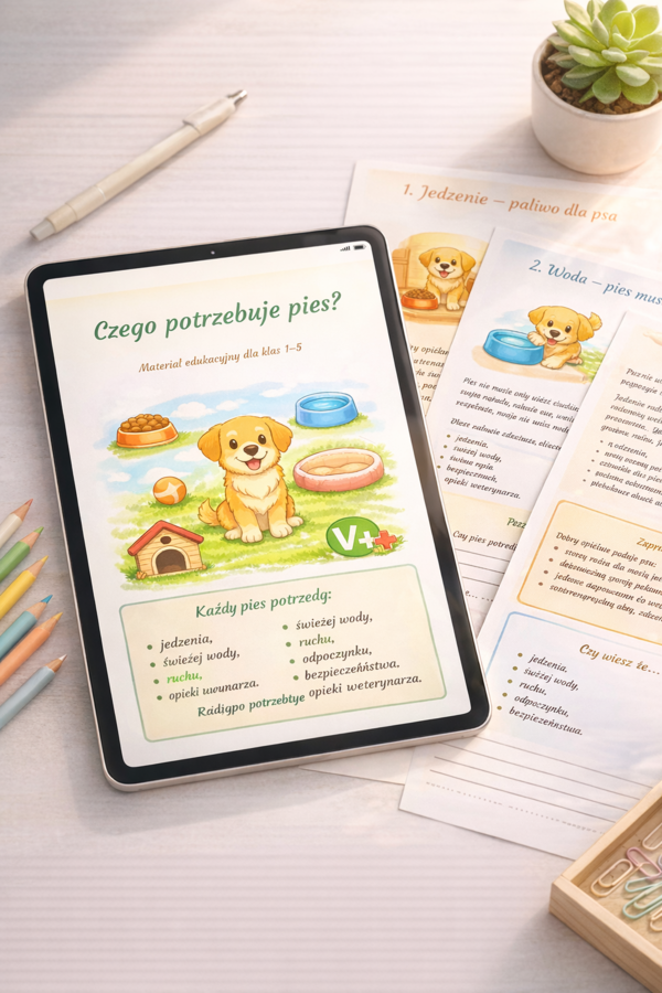 Czego potrzebuje pies?