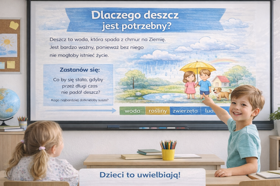 Tekst: Dlaczego deszcz jest potrzebny?