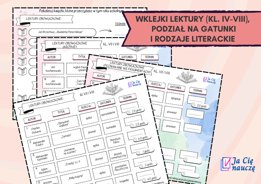 Lektury IV-VI i VII-VIII