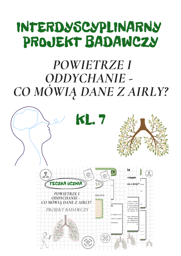 INTERDYSCYPLINARNY PROJEKT BADAWCZY / MATEMATYKA BIOLOGIA GEOGRAFIA FIZYKA KL.7