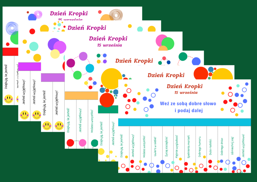 DZIEŃ KROPKI – zdania do urwania