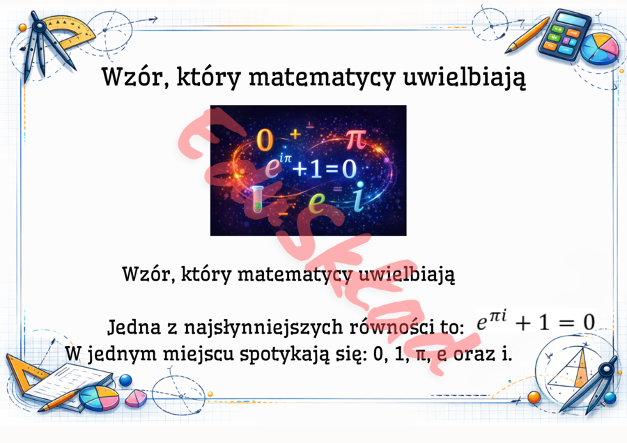 🧩„Liczba π, która potrafi zaskoczyć” – gazetka tematyczna