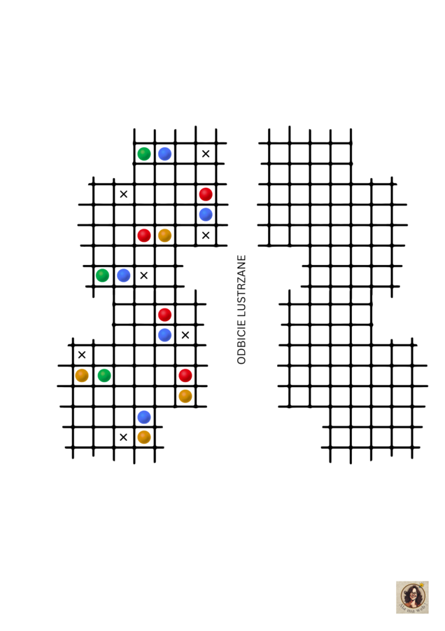 Nie zgub wzoru-ćwiczenia rozwijające percepcję wzrokową, koncentrację oraz orientację przestrzenną,