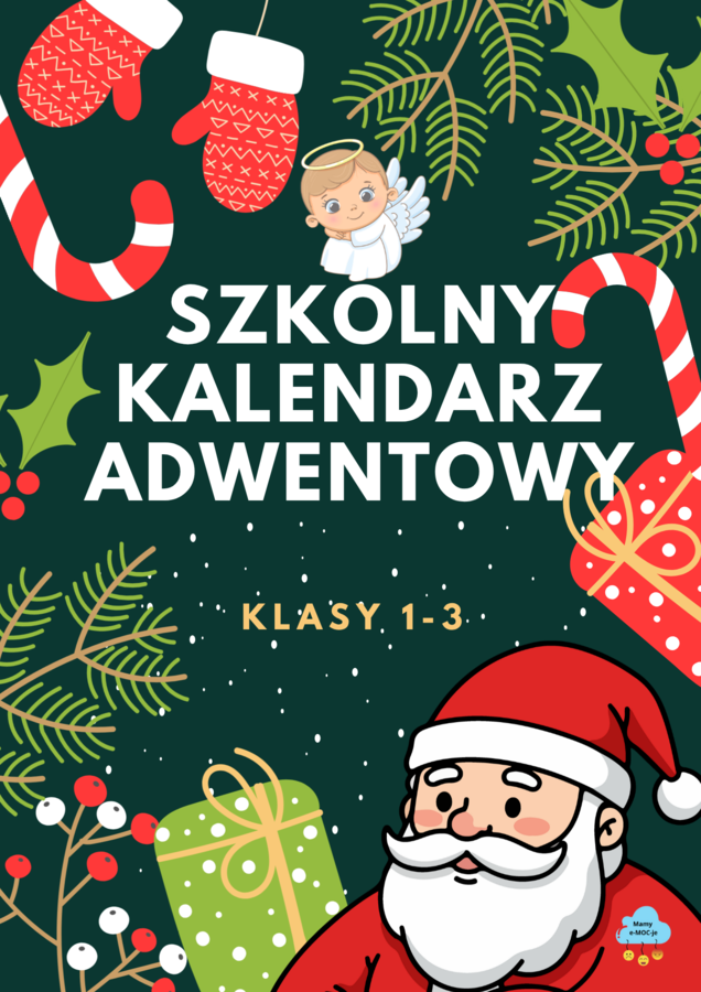 Szkolny kalendarz adwentowy dla klas 1-3