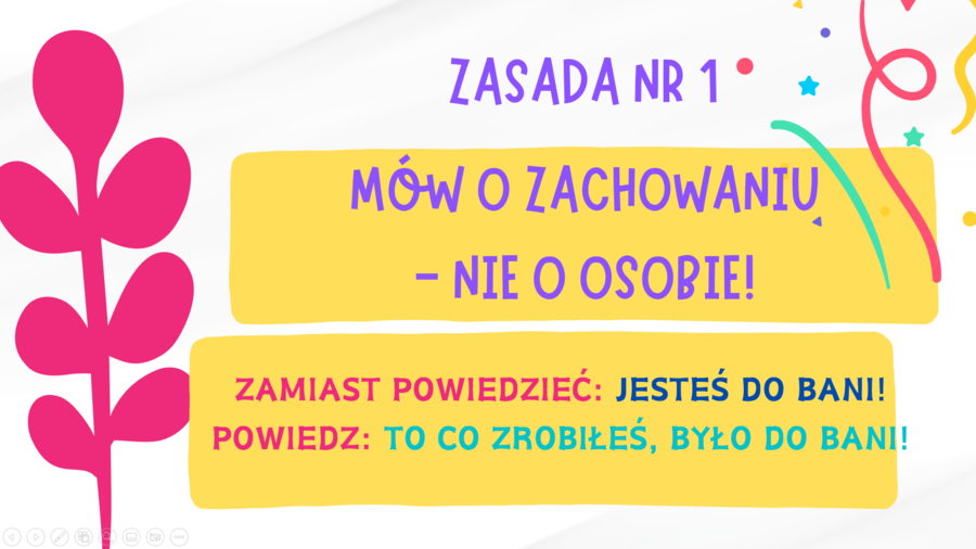 10 zasad aktywnej komunikacji - PREZENTACJA na godzinę wychowawczą - Pokaż dzieciom/młodzieży jak efektywnie komunikować się ze sobą!
