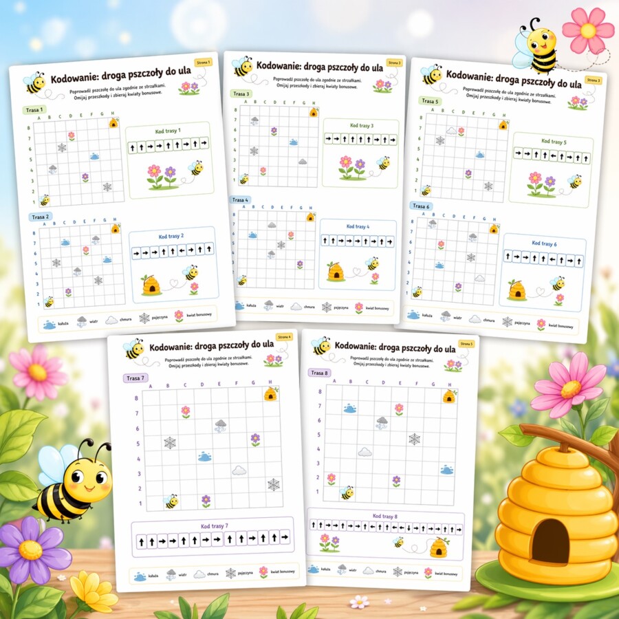Kodowanie: droga pszczoły do ula