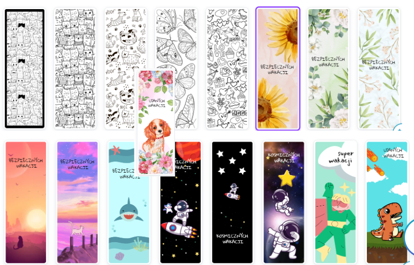 ZAKŁADKI DO KSIĄŻEK - SZKOŁA, PRZEDSZKOLE