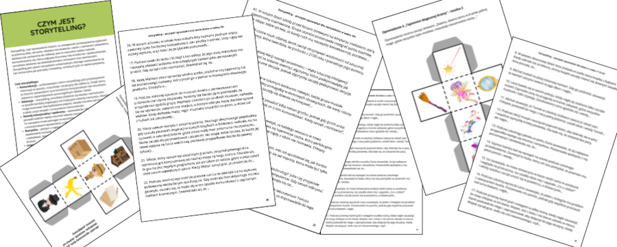 Storytelling. 120 wstępów do tworzenia opowiadań e-book. Pomoc dydaktyczna do druku