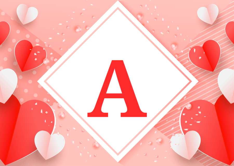 Walentynki girlanda 3