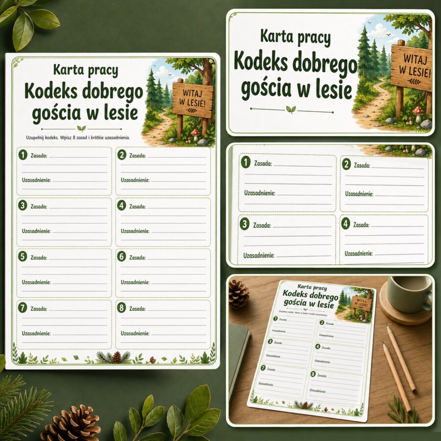 Kodeks dobrego gościa w lesie