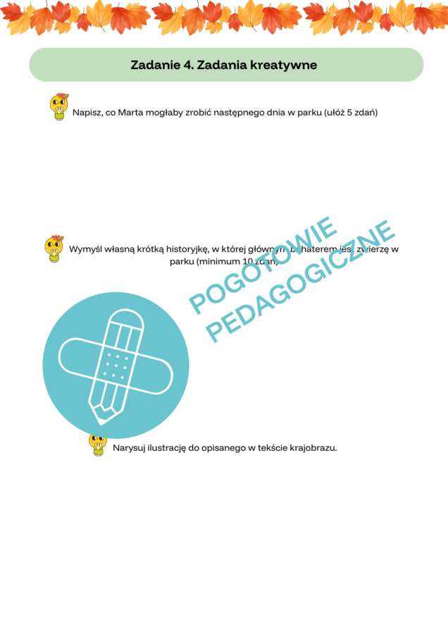 Karta pracy z języka polskiego