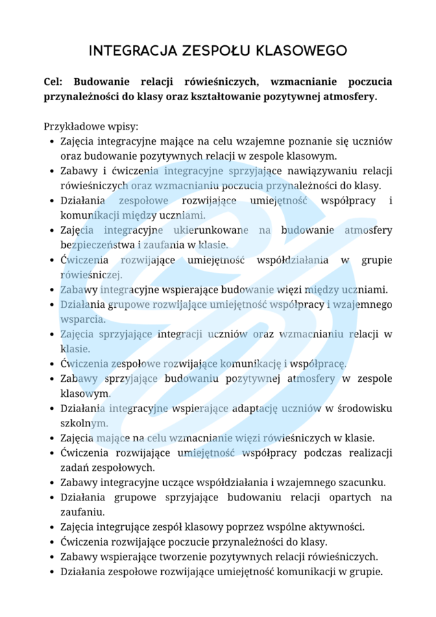 Wychowawca klasy 1–3 – przykładowe wpisy do dziennika | edukacja wczesnoszkolna | ponad 150 wpisów