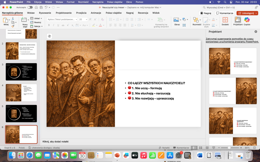 Ferdydurke - nauczyciel czy treser?