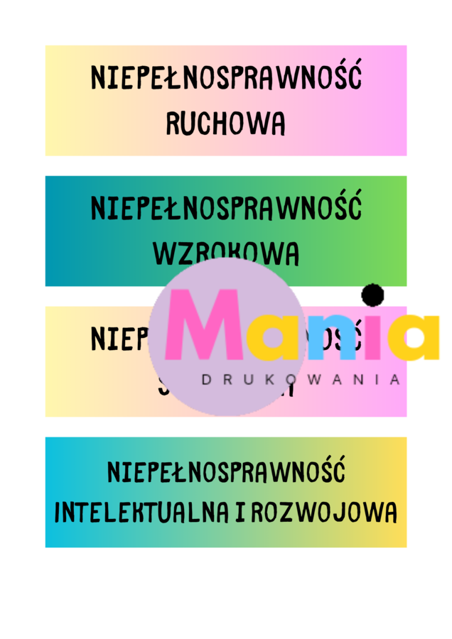 Pakiet o Tolerancji/ Dzień Osob z Niepełnosprawnością