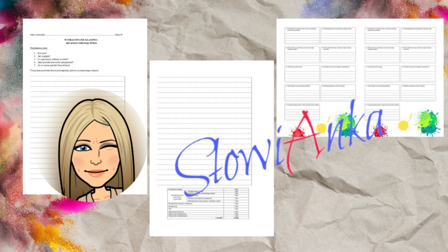 Zestaw materiałów dydaktycznych do omówienia lektury “Akademia Pana Kleksa” + PREZENTACJA GRATIS