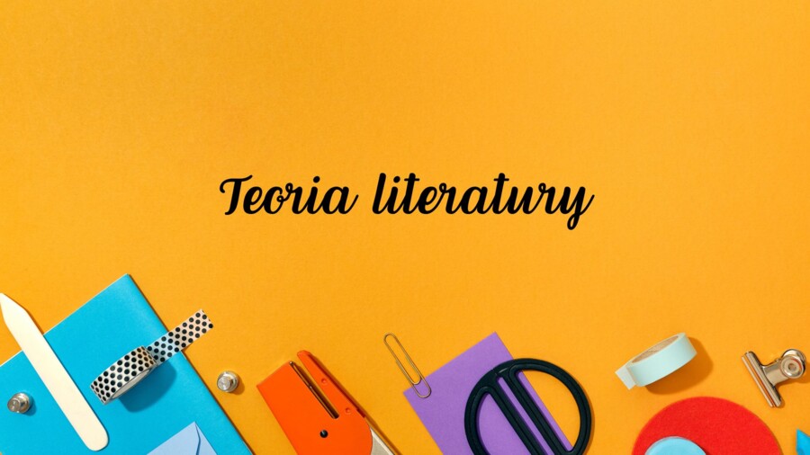 Teoria literatury E8, prezentacja z zadaniami, pdf, mp4