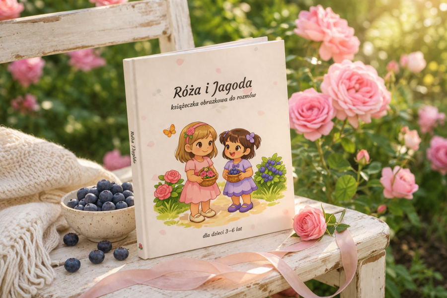 Róża i Jagoda – książeczka obrazkowa do rozmów