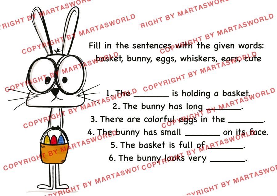 🐰✨ Easter Bunny Fun Pack – idealny materiał na wielkanocne zajęcia! ✨🐣