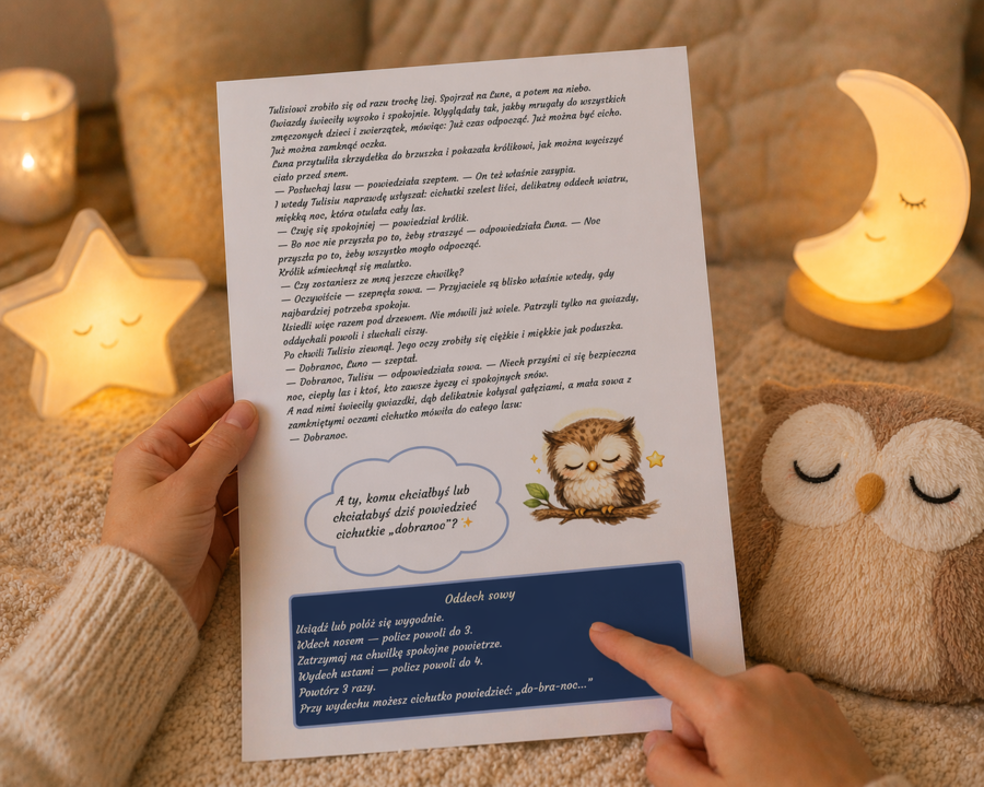Sowa mówi dobranoc