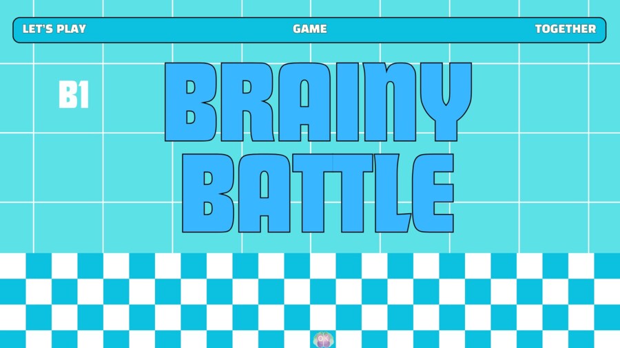🧠 Brainy Battle – gra językowa B1 (prezentacja, 36 slajdów)