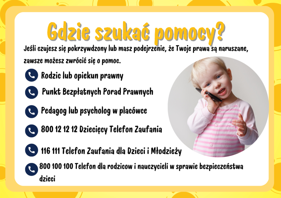 20 listopada Dzień Praw Dziecka , Prawa Dziecka