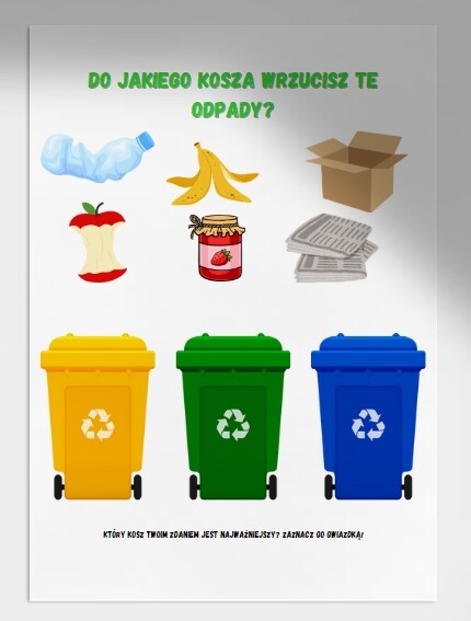 Karty pracy do nauki o ekologii. Kolorowanki. Labirynty. Połącz kropki.