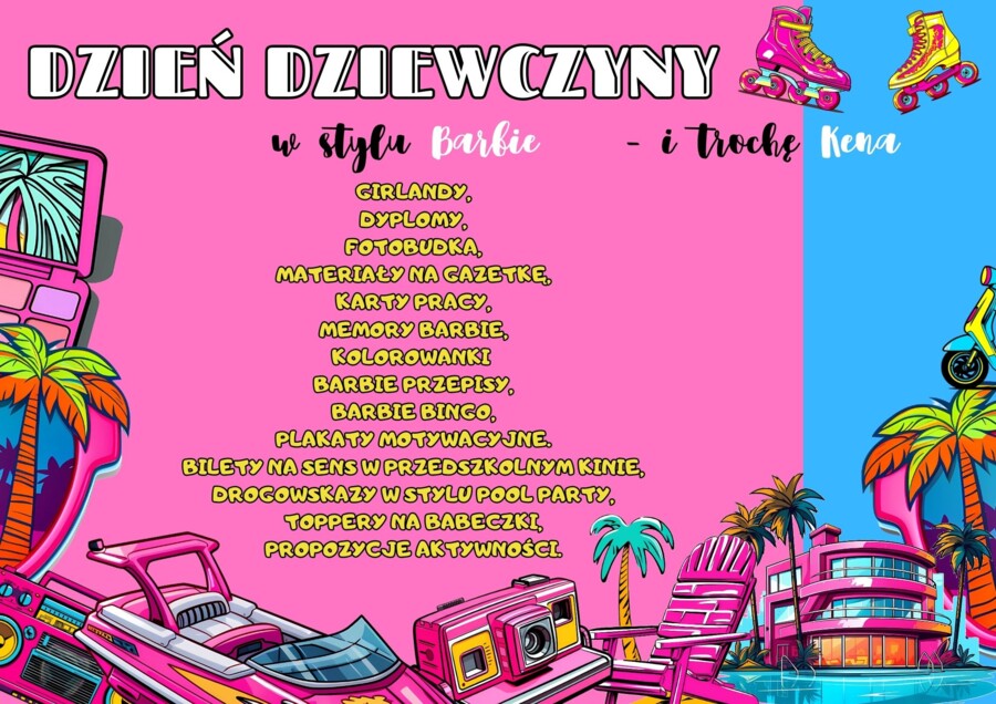 DZIEŃ DZIEWCZYNY W STYLU BARBIE - I TROCHĘ KENA
