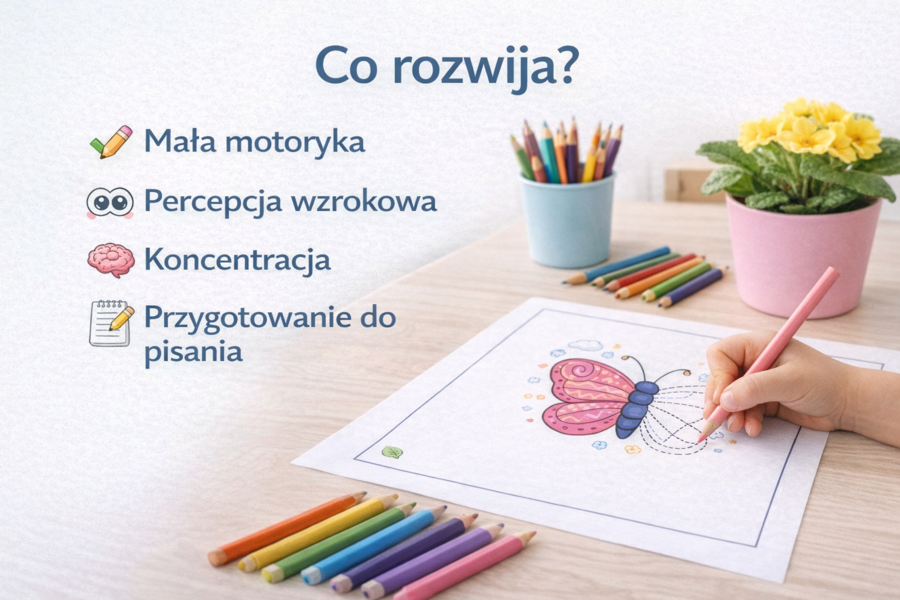 Wiosenne obrazki do dokończenia – karta pracy