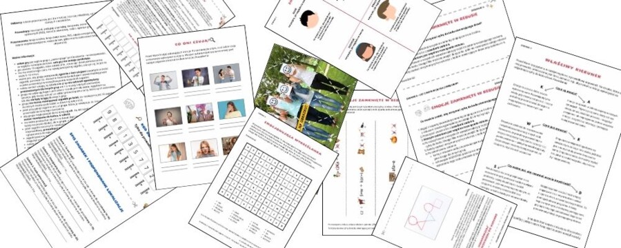 Escape room. Emocje i uczucia. Gra zagadkowa dla młodzieży młodszej i starszej