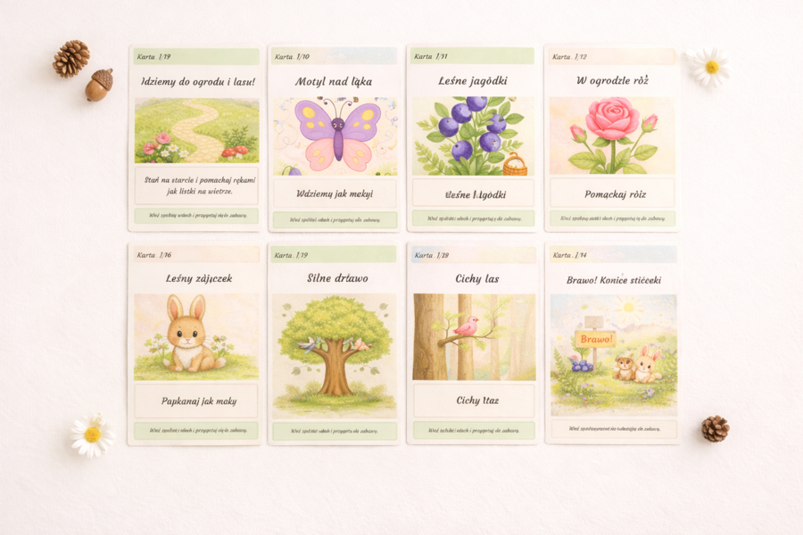 Idziemy do ogrodu i lasu [Ścieżka zadaniowa]