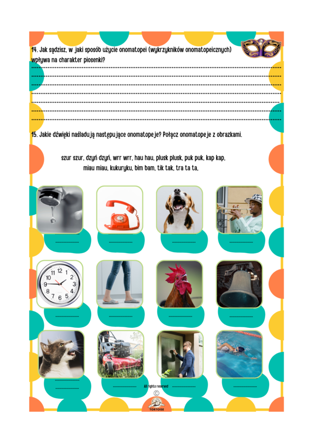 Karnawał - stacje zadaniowe