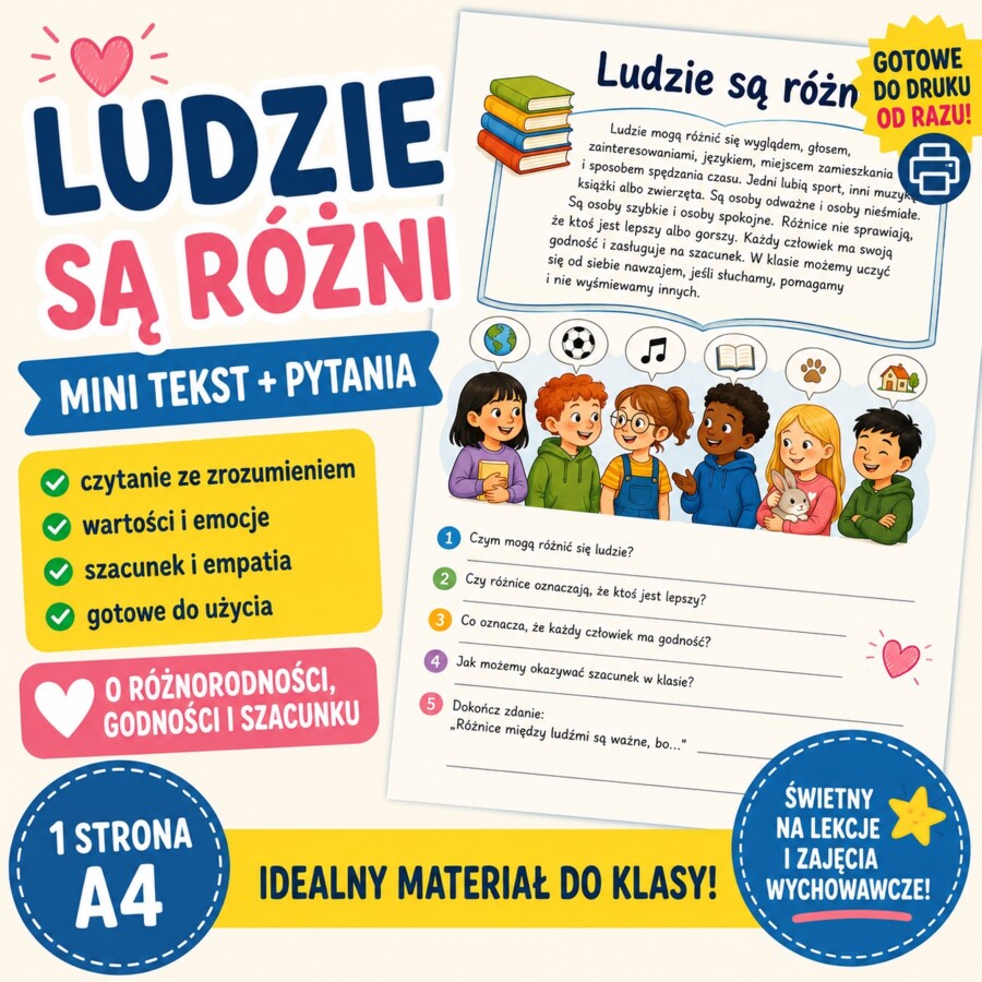 Ludzie są różni