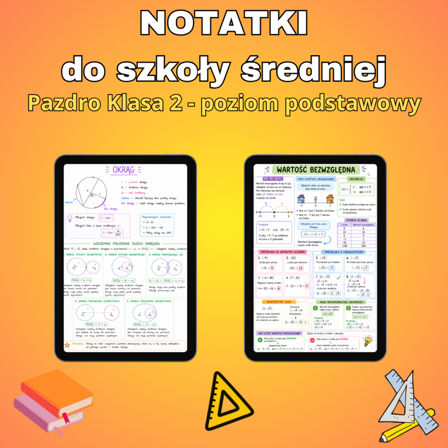 Notatki z matematyki do 2klasy - Pazdro 2P