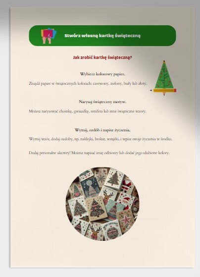 Świąteczny scenariusz lekcji