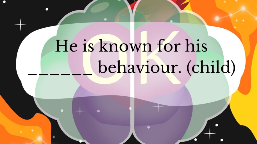 Word Formation – Level B1 | Practice & Progress