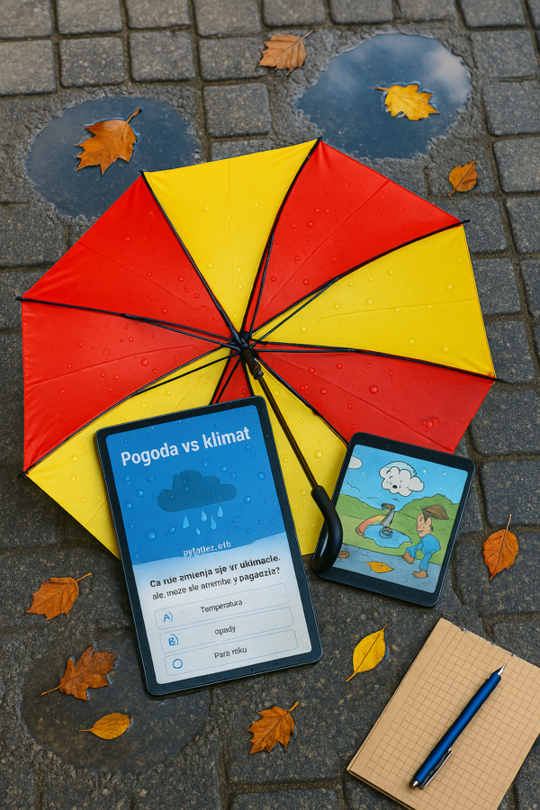 Podręcznik „Deszcz i pogoda wokół nas”