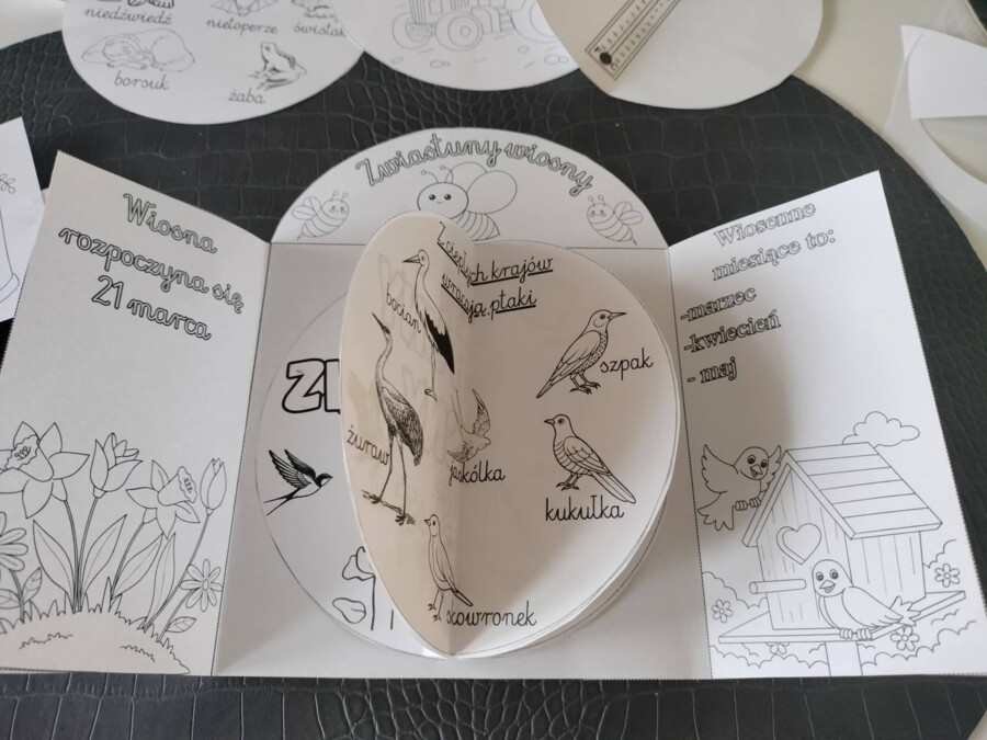 Zwiastuny wiosna- praca techniczno- plastyczna