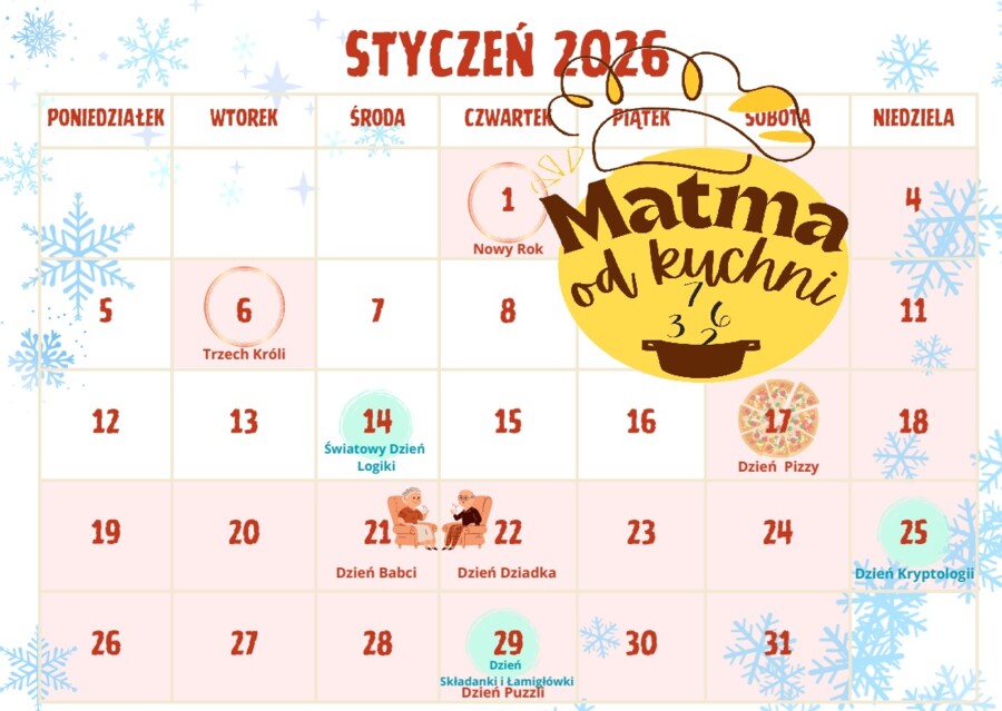 Kalendarz szkolny 2025/2026