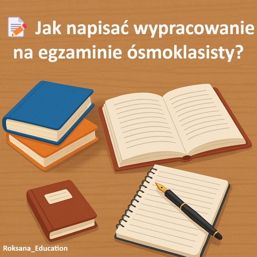 🌟 Mistrz Wypracowań – Jak napisać świetne wypracowanie na egzamin ósmoklasisty? ✍️📘 Kompletny poradnik dla ucznia i nauczyciela!
