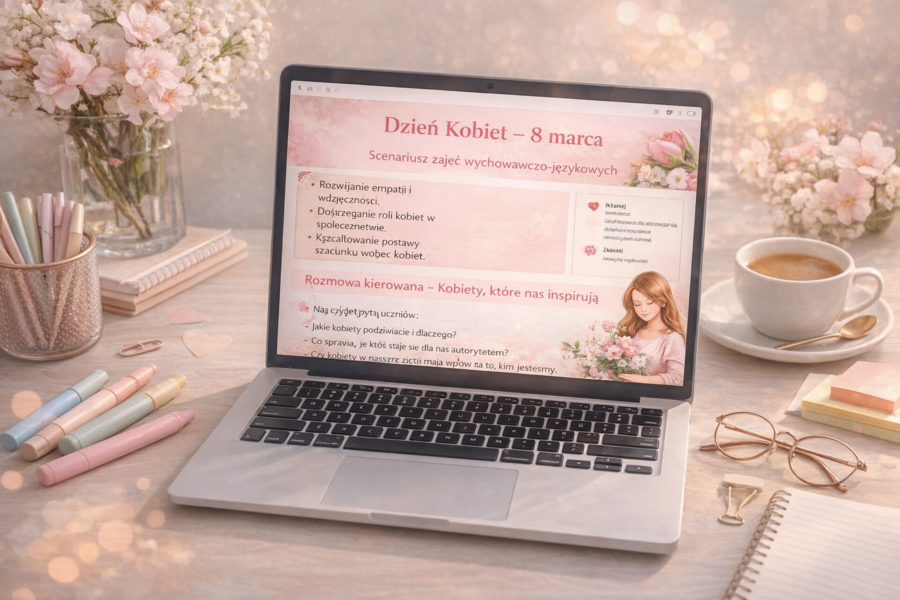 Marzec w klasie. Dzień Kobiet. Dzień Matematyki. Scenariusze zajęć