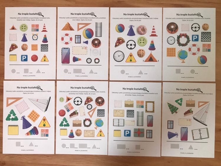 ?️‍♀️????Na tropie kształtów 2?????️‍♀️