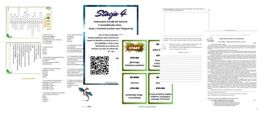 HOBBIT - pakiet materiałów - 53 strony