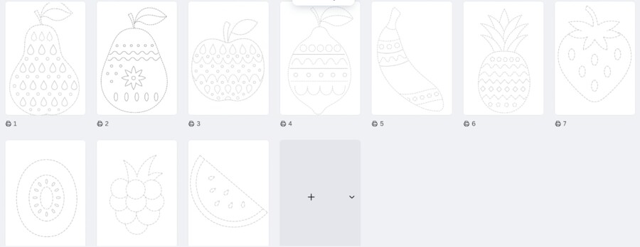 Owocowa grafomotoryka