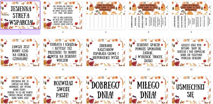 GAZETKA JESIENNEGO WSPARCIA OD PEDAGOGA