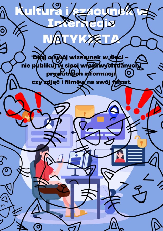 Bezpieczni w Internecie - gazetka, prezentacja