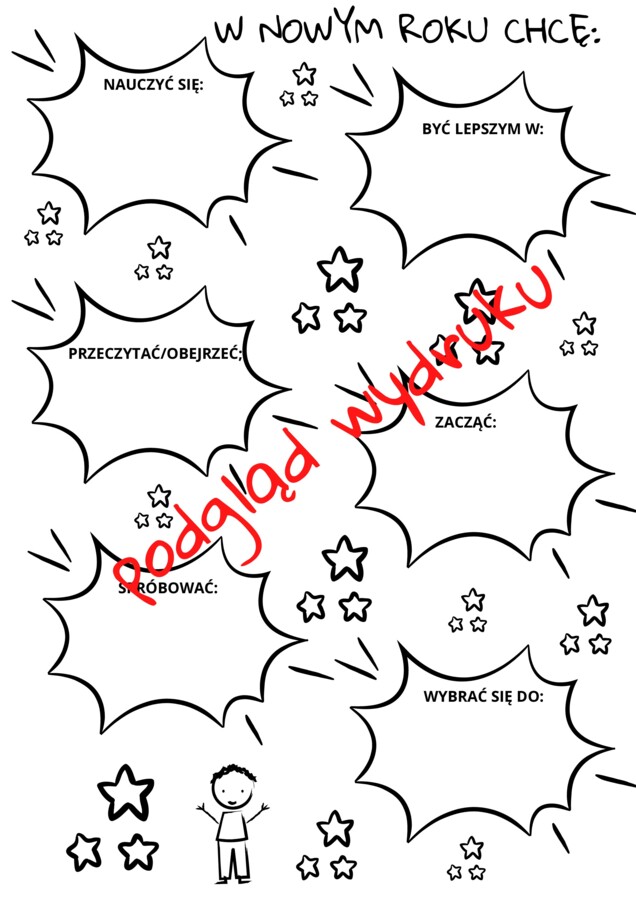 Karta pracy - plany na nadchodzący rok
