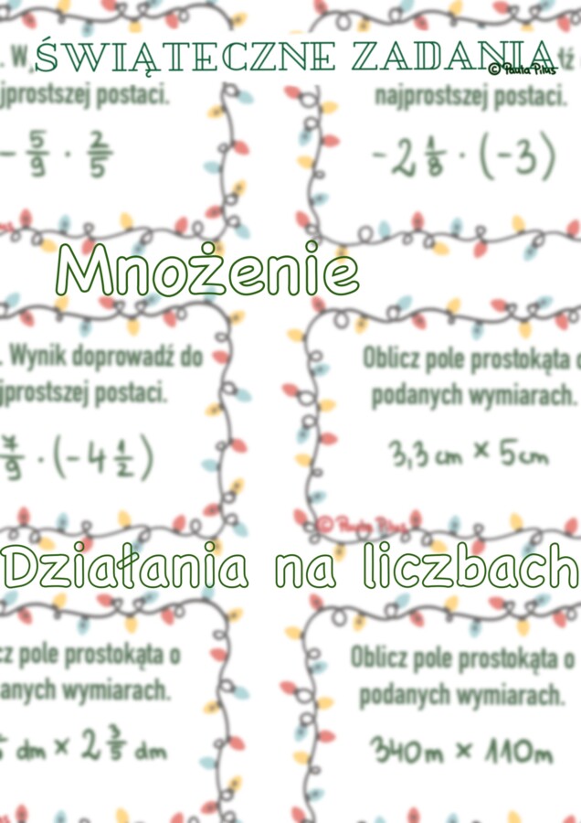 Ułamki Zwykłe, Dziesiętne i Liczby Ujemne – Matematyczne Zadania