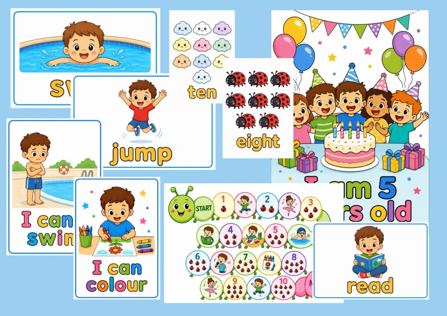 All About Me – gotowy plan na wrzesień + flashcards | Angielski w przedszkolu, Year 3
