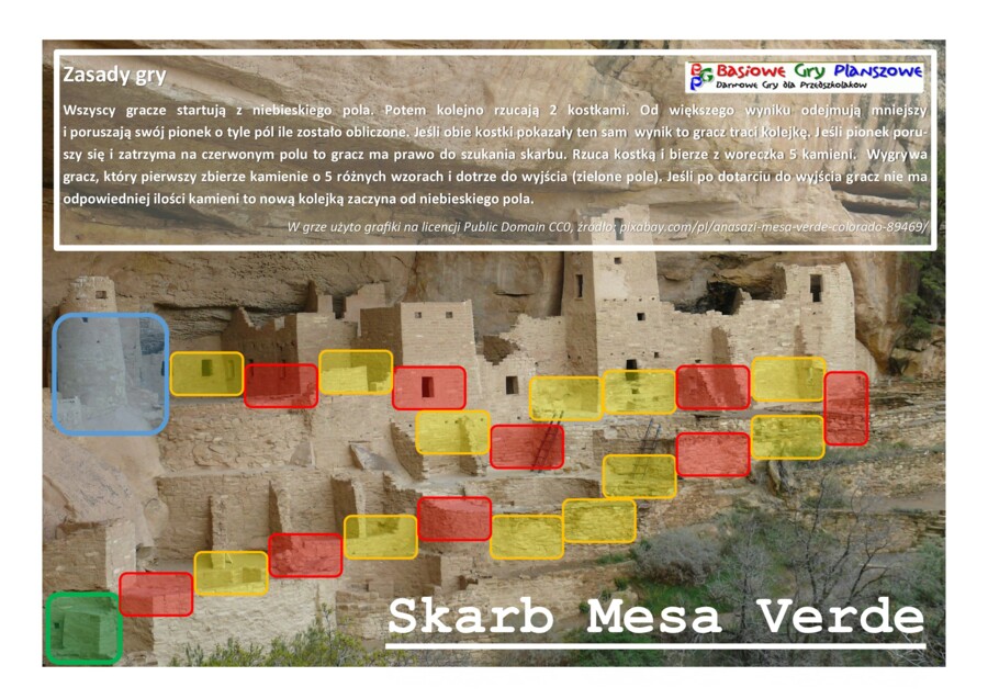 Skarb Mesa Verde – Gra planszowa